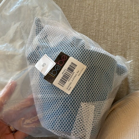 ELBEBE Silicone Baby Beach Toy Blue Set of 8 - Picture 2 of 3